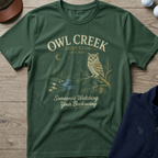 Owl Creek — Military Green t-shirt