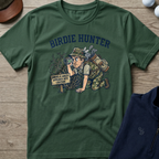 Birdie Hunter — Military Green t-shirt
