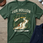 Fox Hollow — Military Green t-shirt