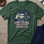 Fore Score — Military Green t-shirt