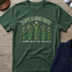 Dad's Caddie Crew — Military Green t-shirt