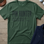 Pin Hunter — Military Green t-shirt