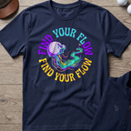 Find Your Flow — Navy t-shirt