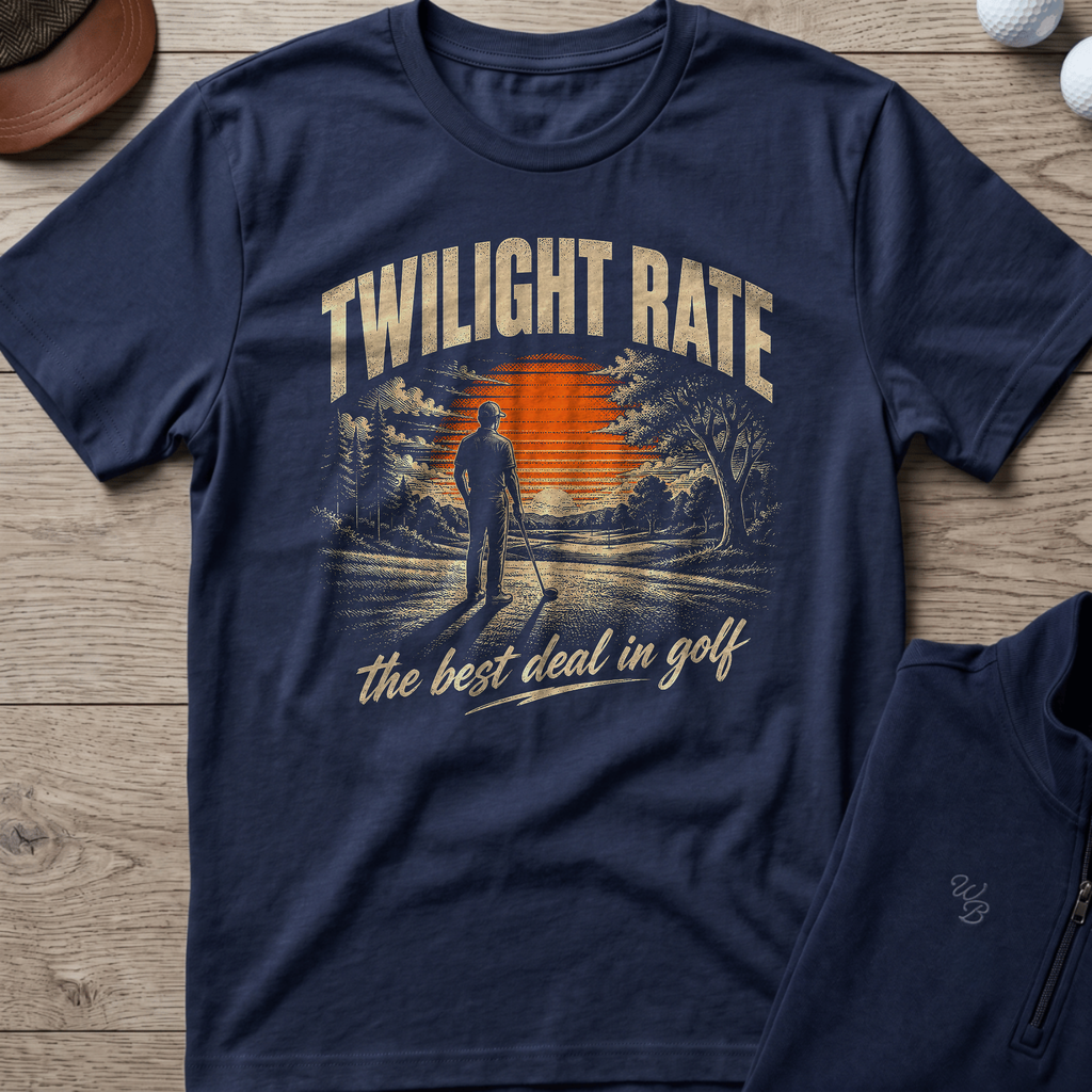 Twilight Rate — Navy t-shirt