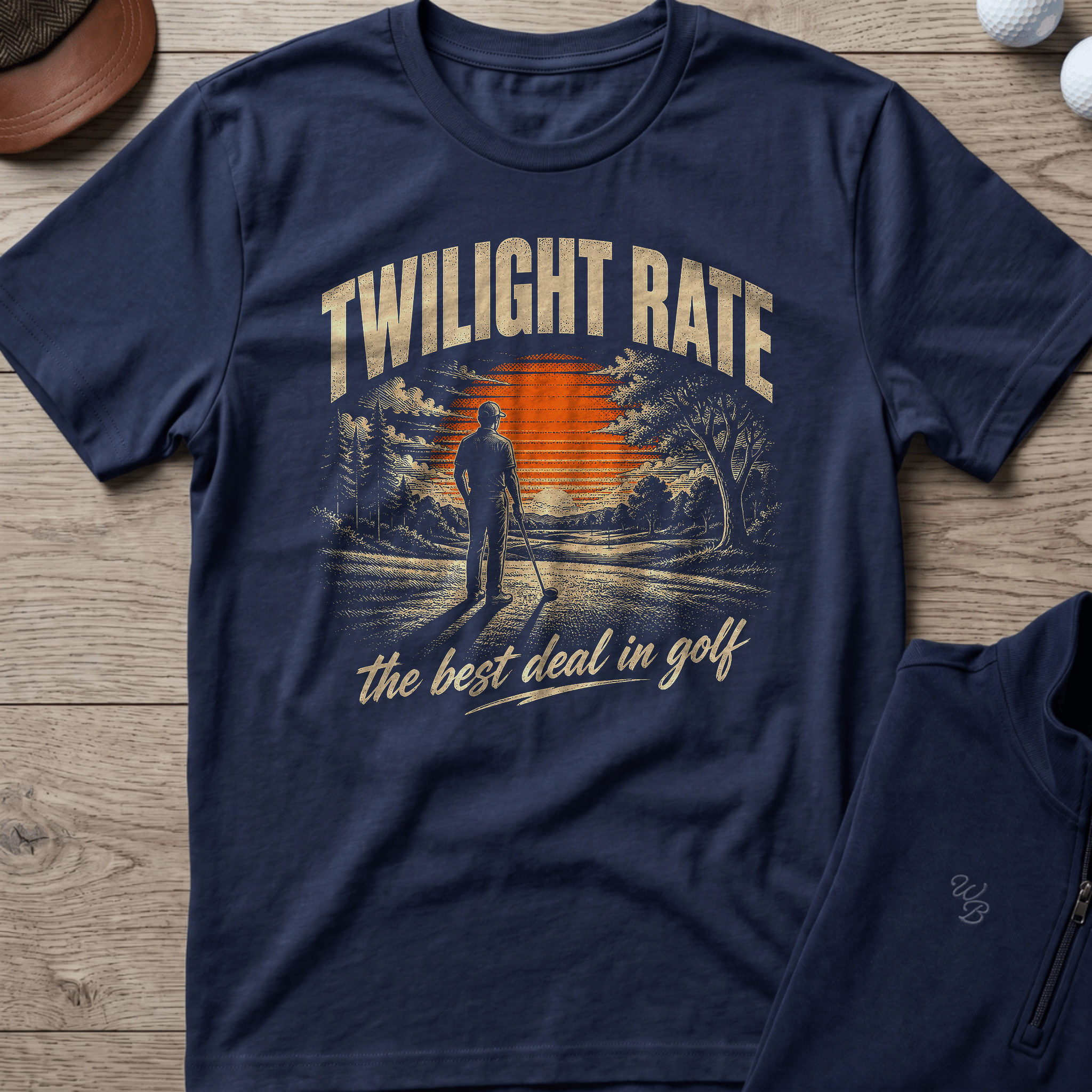 Twilight Rate — Navy t-shirt