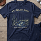 Starlight Bend — Navy t-shirt