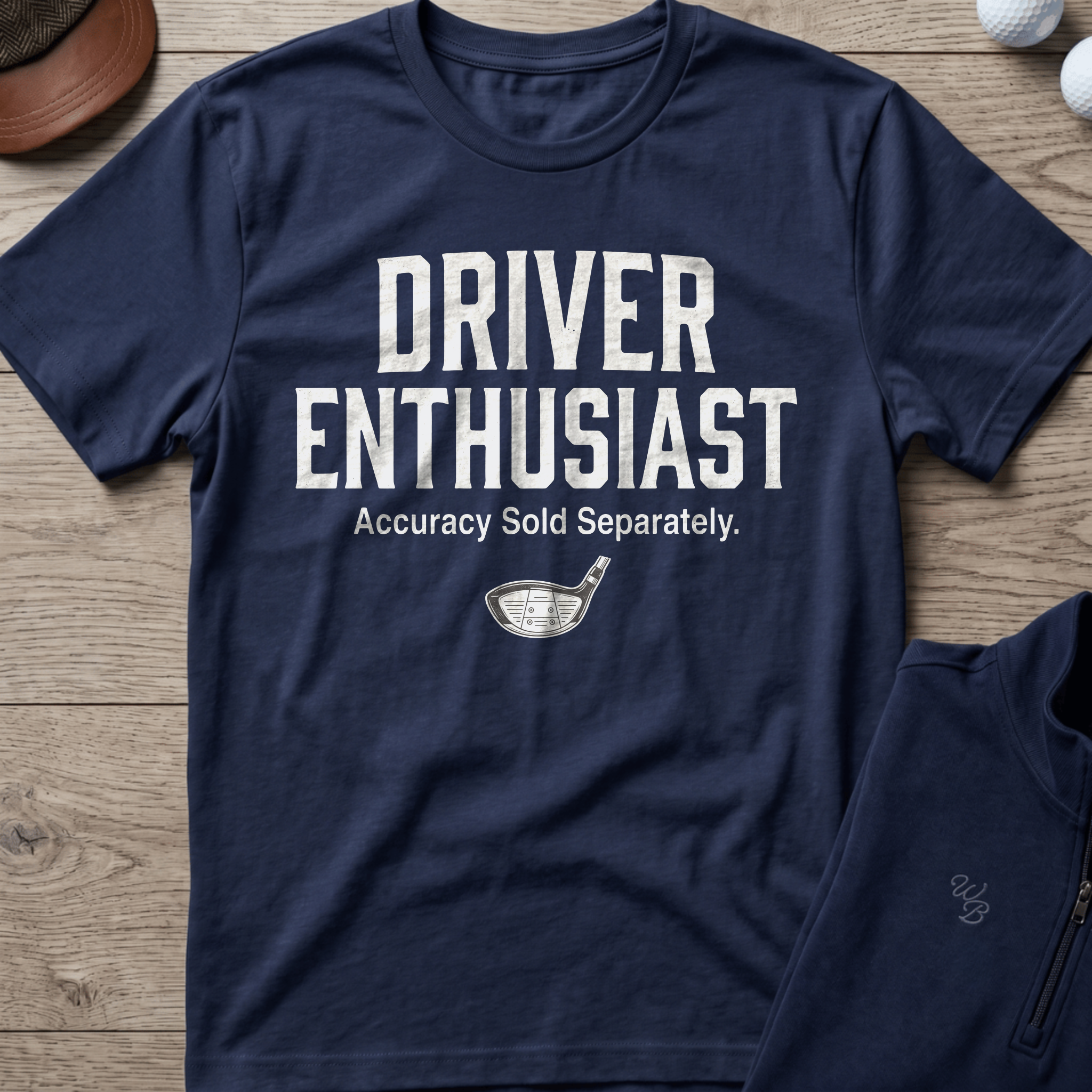 Driver Enthusiast — Navy t-shirt