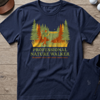 Nature Walker — Navy t-shirt
