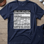Daily Golf Supplement — Navy t-shirt