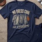 No Dress Code — Navy t-shirt