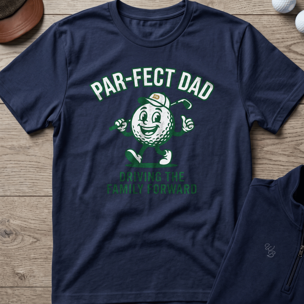 Par-fect Dad — Navy t-shirt