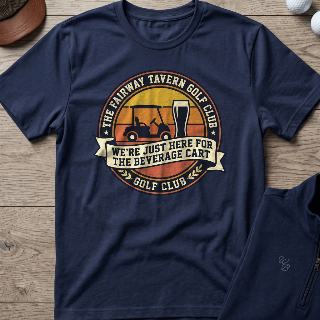 Fairway Tavern — Navy t-shirt
