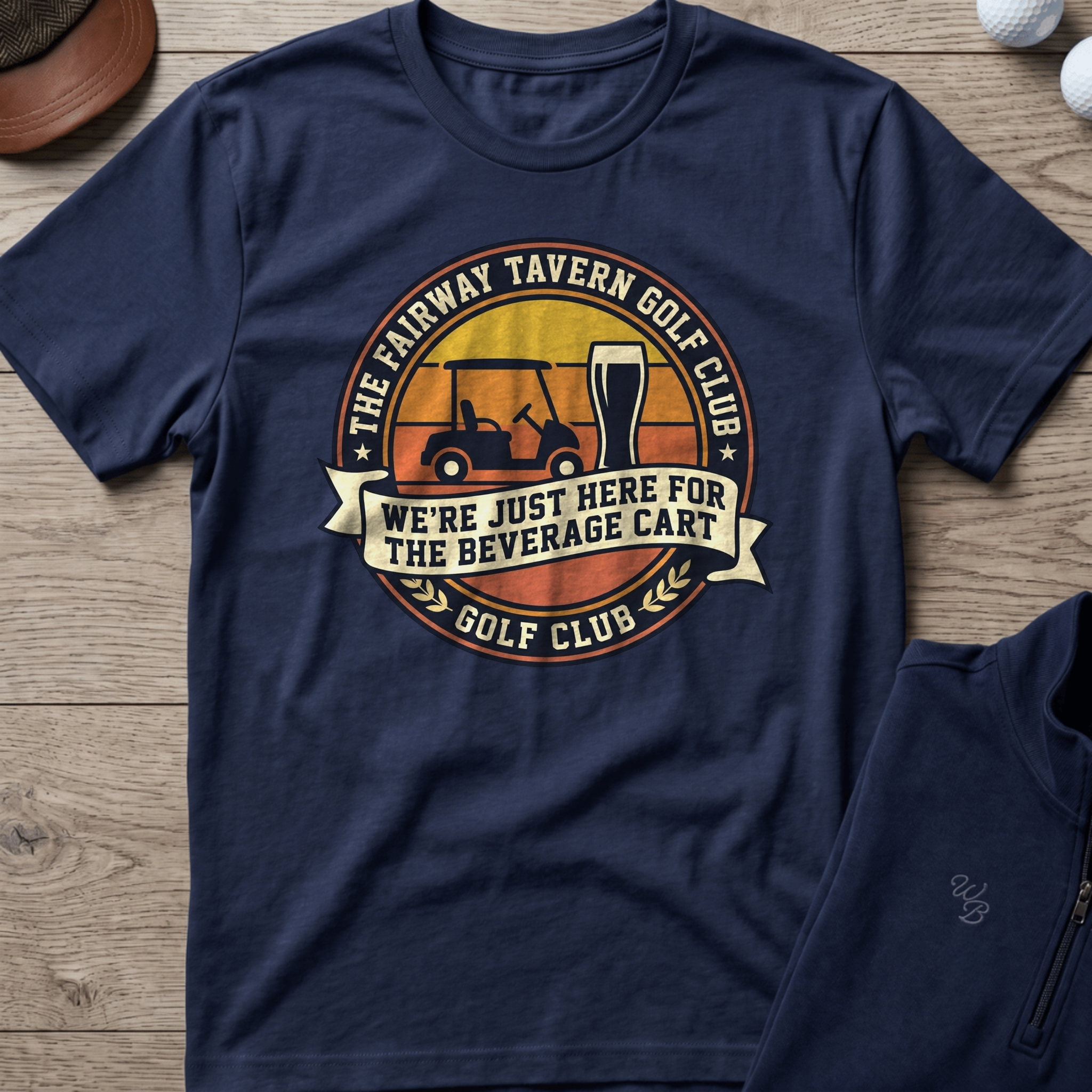 Fairway Tavern — Navy t-shirt