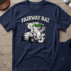 Fairway Rat — Navy t-shirt