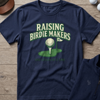 Raising Birdie Makers — Navy t-shirt