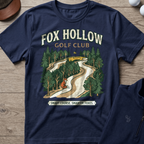 Fox Hollow — Navy t-shirt