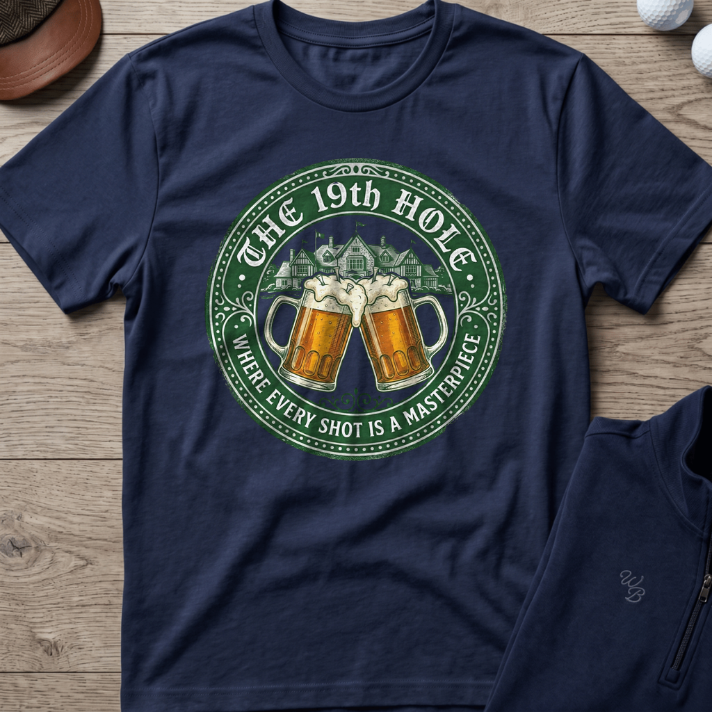 Every Shot Is A Masterpiece — Navy t-shirt