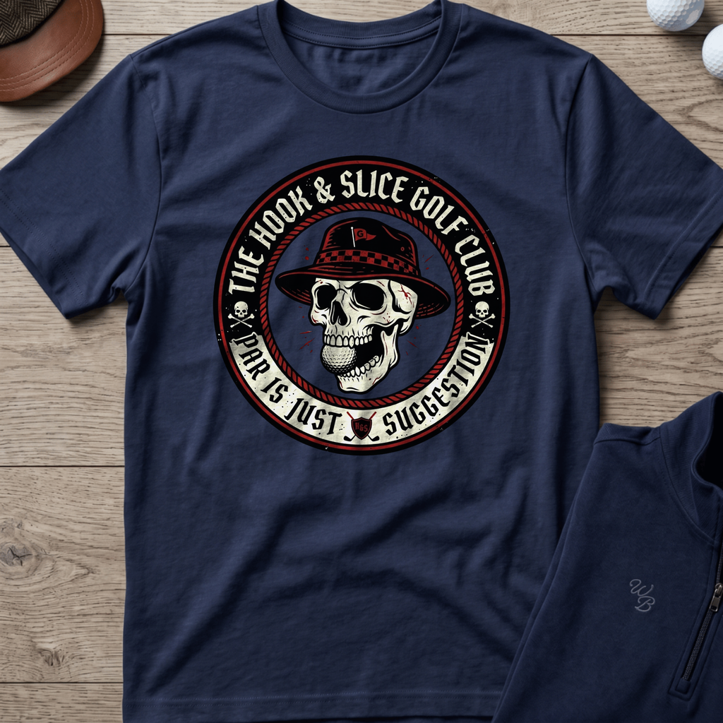 Par Is Just Suggestion — Navy t-shirt