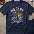 No Cart — Navy t-shirt