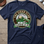 Cigar Club — Navy t-shirt