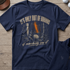 It's Only Out Of Bounds — Navy t-shirt