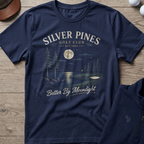 Silver Pines — Navy t-shirt