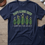 Dad's Caddie Crew — Navy t-shirt