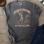 Digging My Own Grave Heavyweight Tee — Pepper t-shirt
