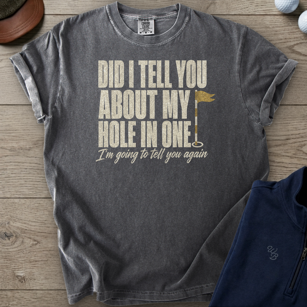 I'm Going To Tell You Again Heavyweight Tee — Pepper t-shirt