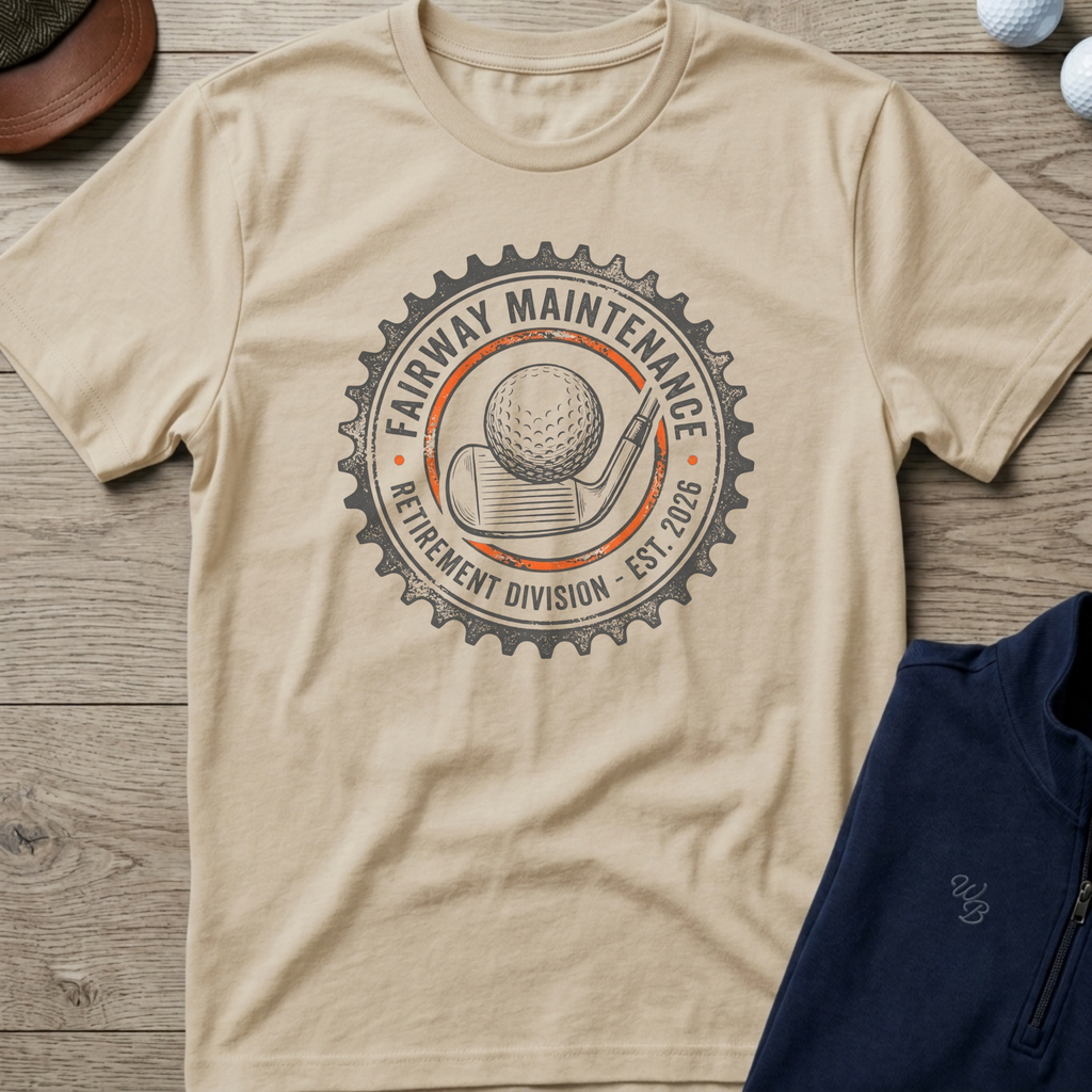 Fairway Maintenance — Sand t-shirt