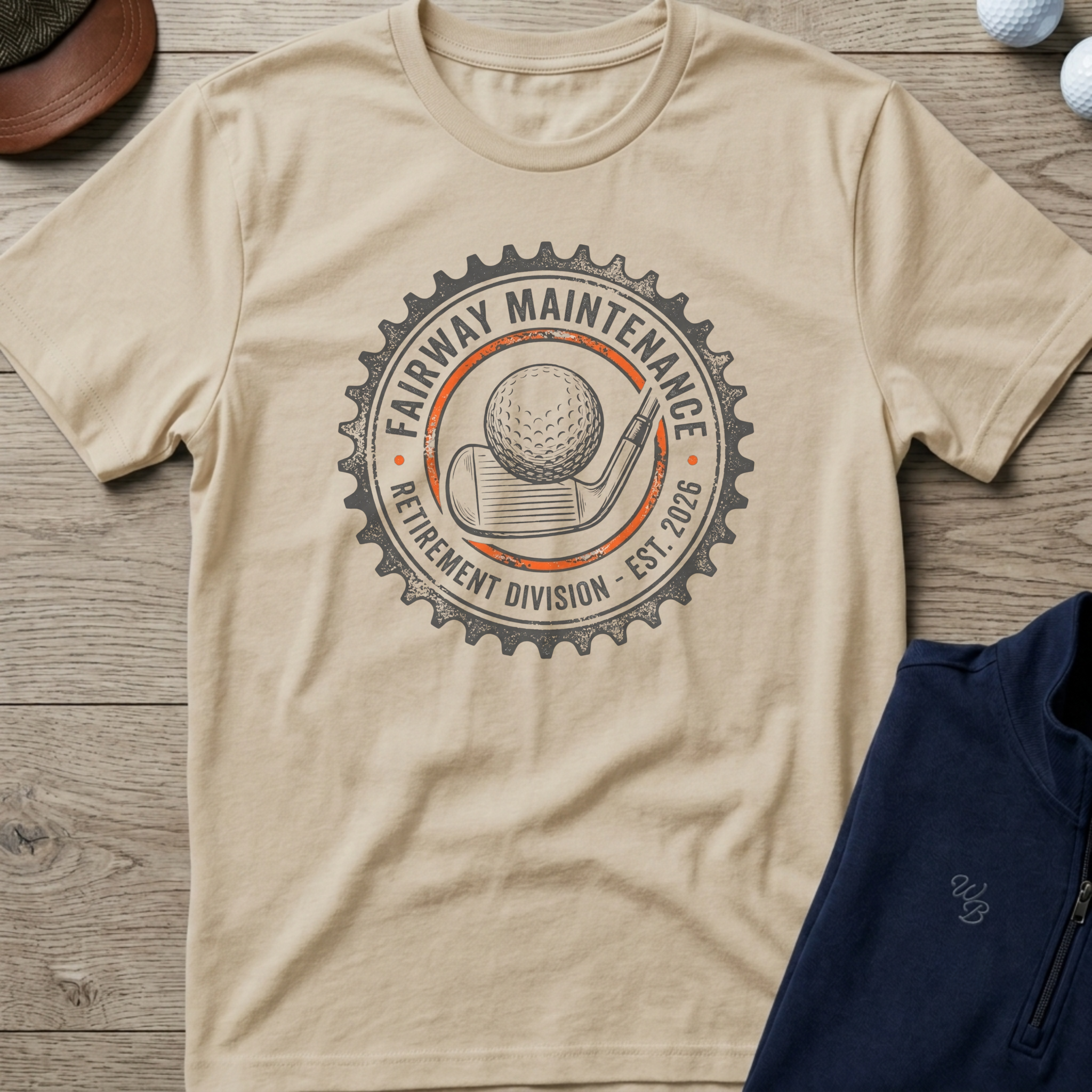 Fairway Maintenance — Sand t-shirt