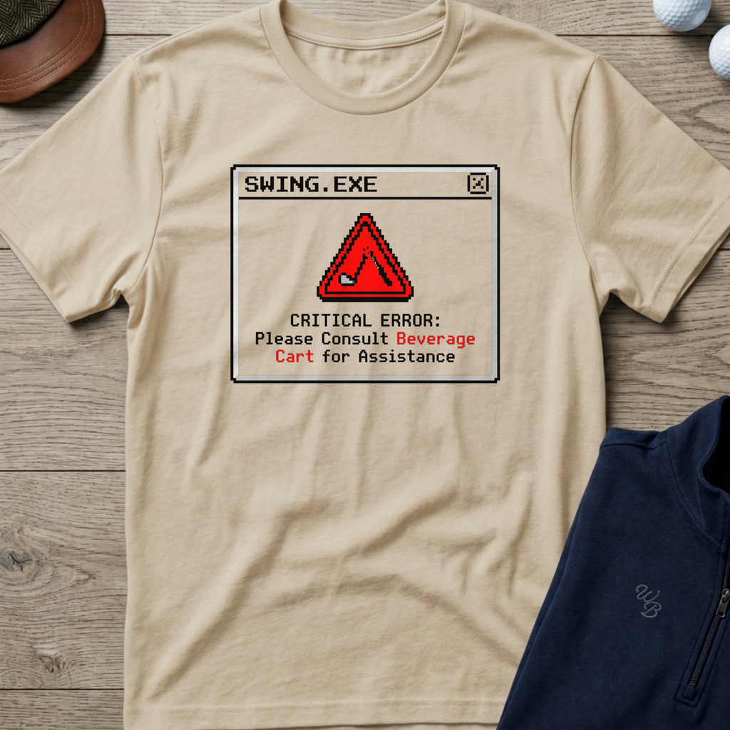 Consult Beverage Cart — Sand t-shirt