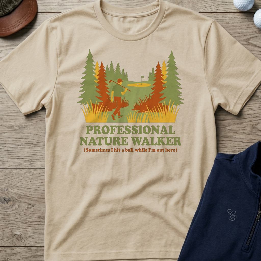 Nature Walker — Sand t-shirt