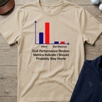 Golf Performance Review — Sand t-shirt