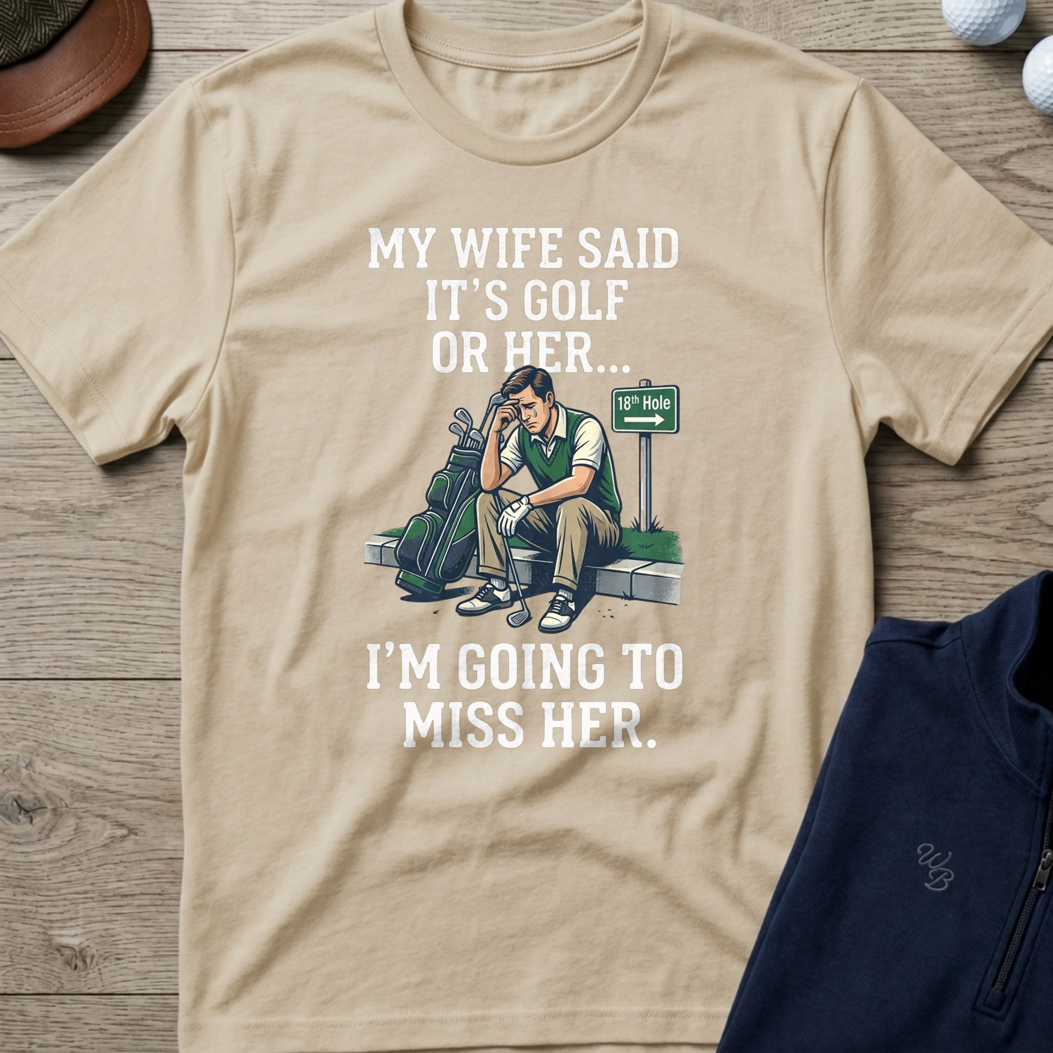 I'm Going To Miss Her — Sand t-shirt