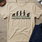 Evolution of Frustration — Sand t-shirt