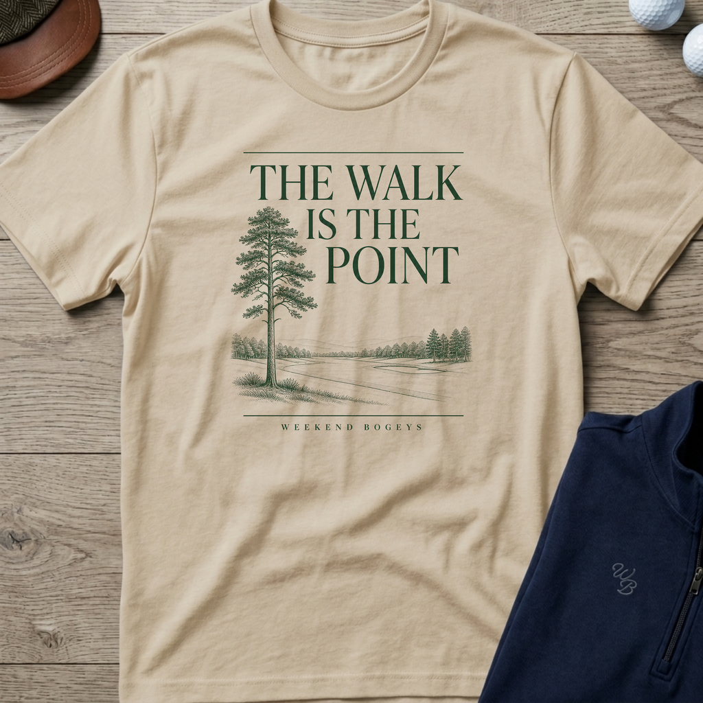The Walk — Sand t-shirt