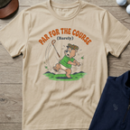 Barely Par — Sand t-shirt