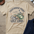 Lighthouse Point — Sand t-shirt