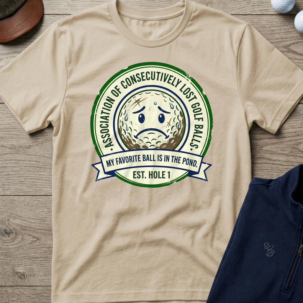 Lost Ball Association — Sand t-shirt