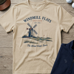 Windmill Flats — Sand t-shirt