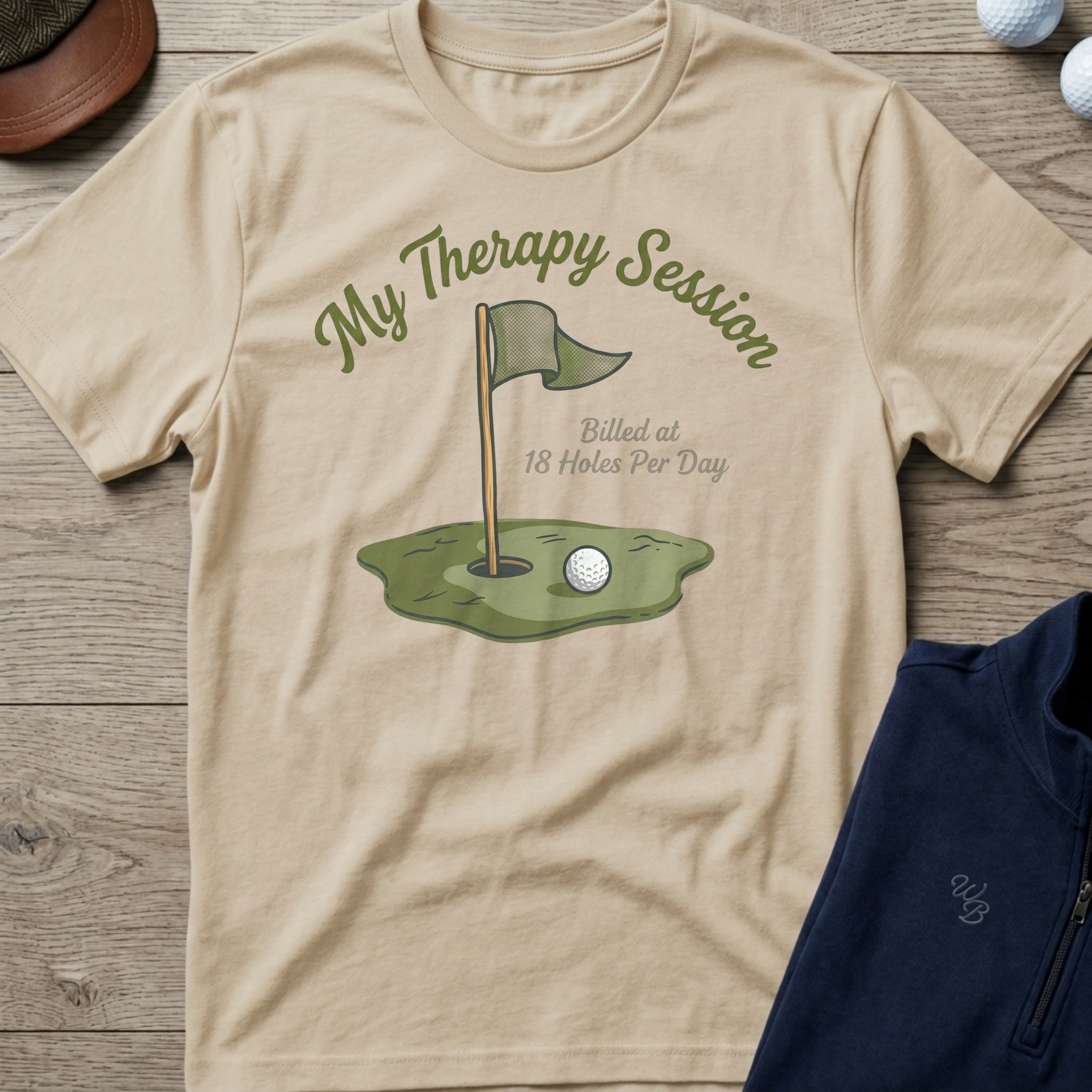 My Therapy Session — Sand t-shirt