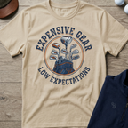 Expensive Gear — Sand t-shirt