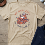 The Scenic Route — Sand t-shirt