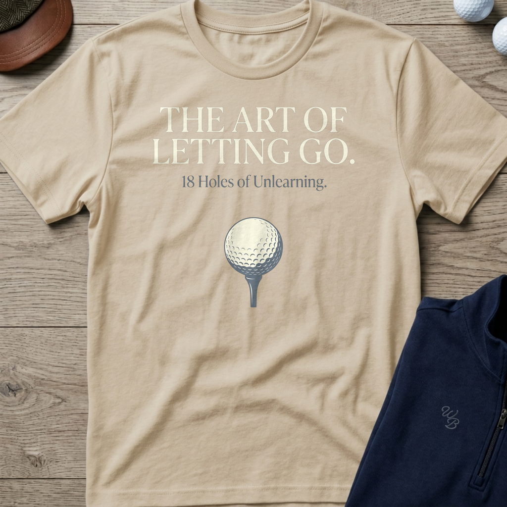 Art of Letting Go — Sand t-shirt