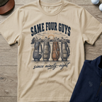 Same Four Guys — Sand t-shirt