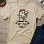 Bogey, Bogey, Stogie — Sand t-shirt