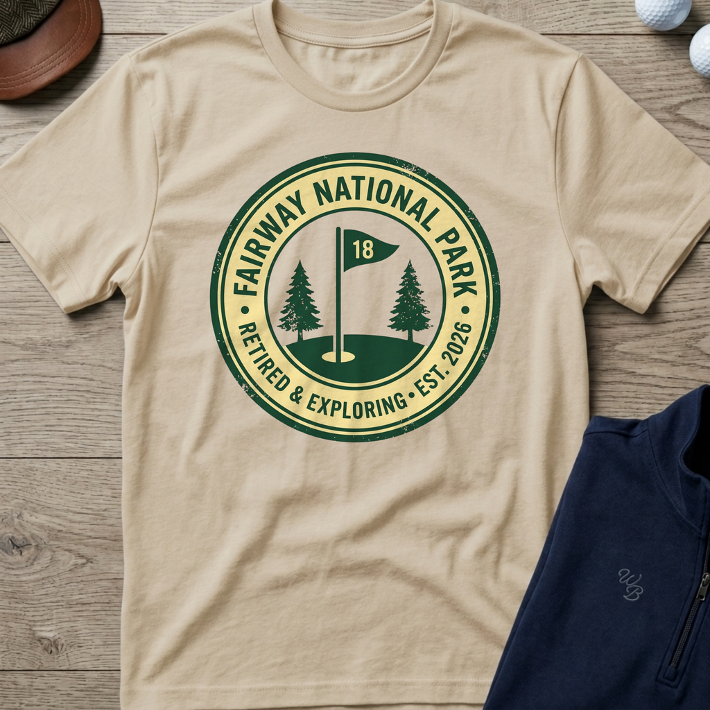 Fairway National Park — Sand t-shirt