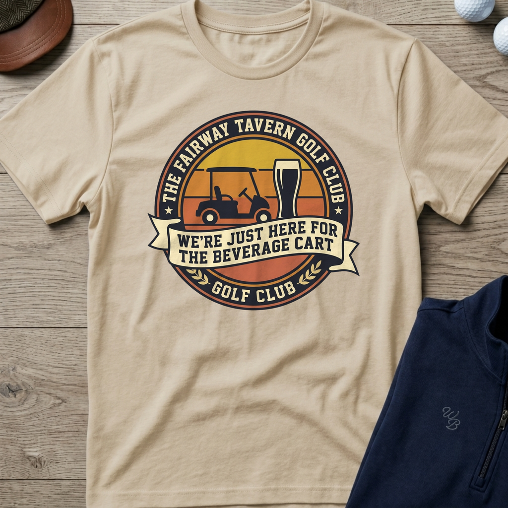 Fairway Tavern — Sand t-shirt