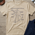 Slice Anatomy — Sand t-shirt